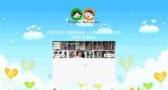 Desktop Screenshot of childrenhairstyles.com